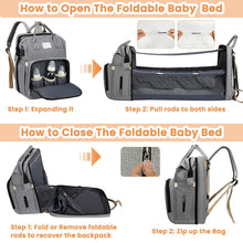 Load image into Gallery viewer, Portable Baby Cot Bag